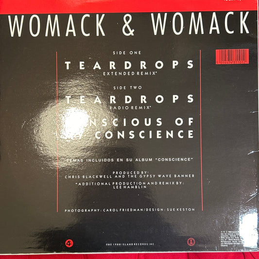 MAXISINGLE Womack & Womack – Teardrops 2ª Mano