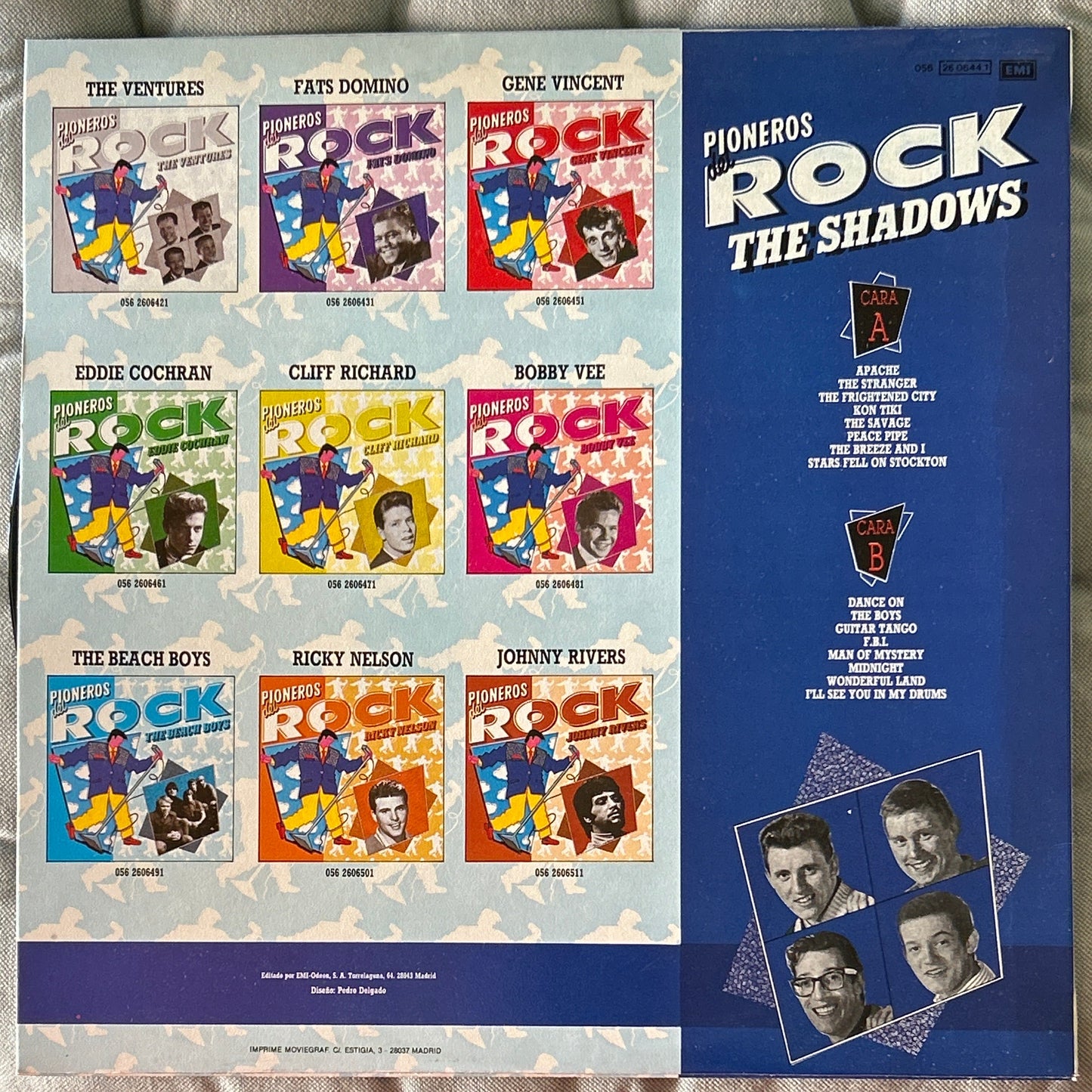 LP The Shadows – Pioneros Del Rock 2ª Mano (Producto exclusivo recogida en tienda)