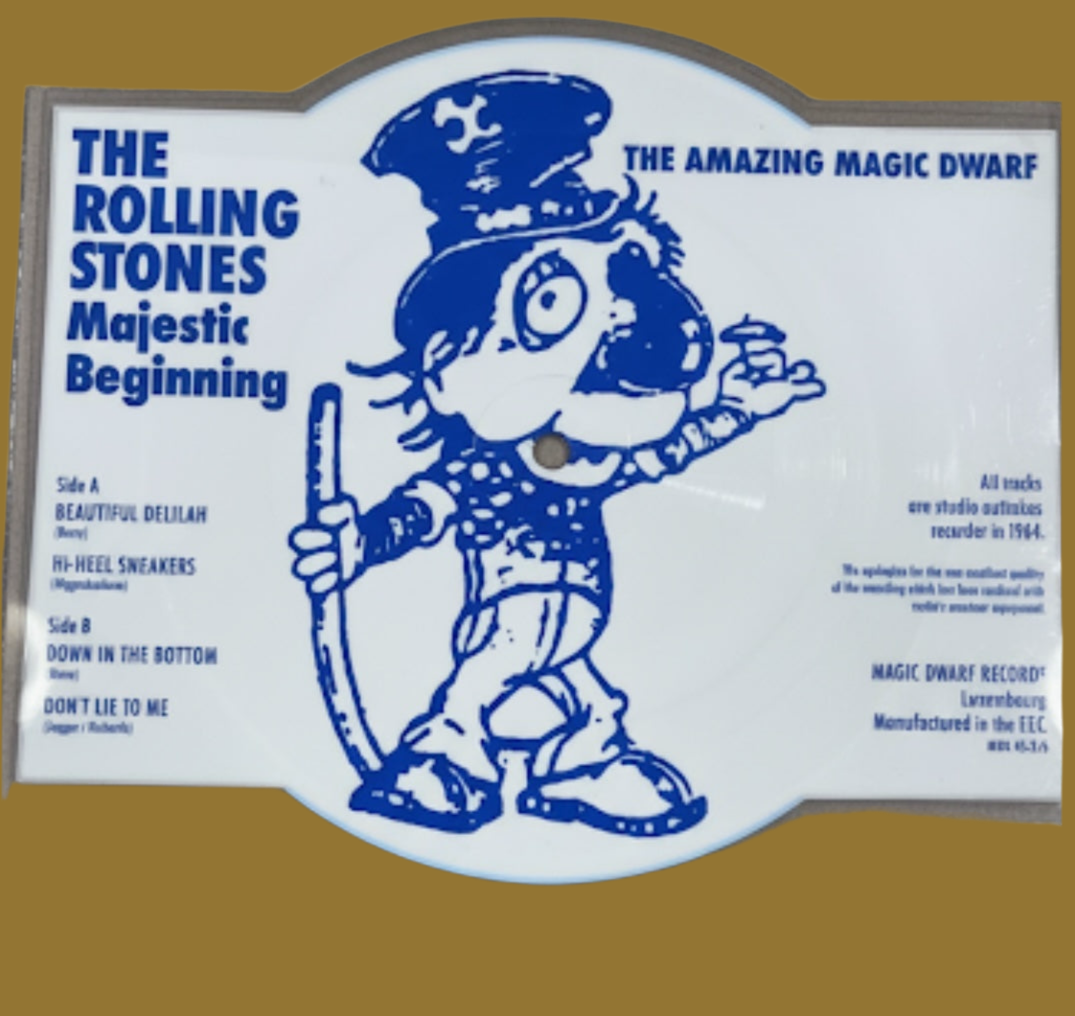 SHAPEDISC The Rolling Stones - Majestic beginning 2ª mano