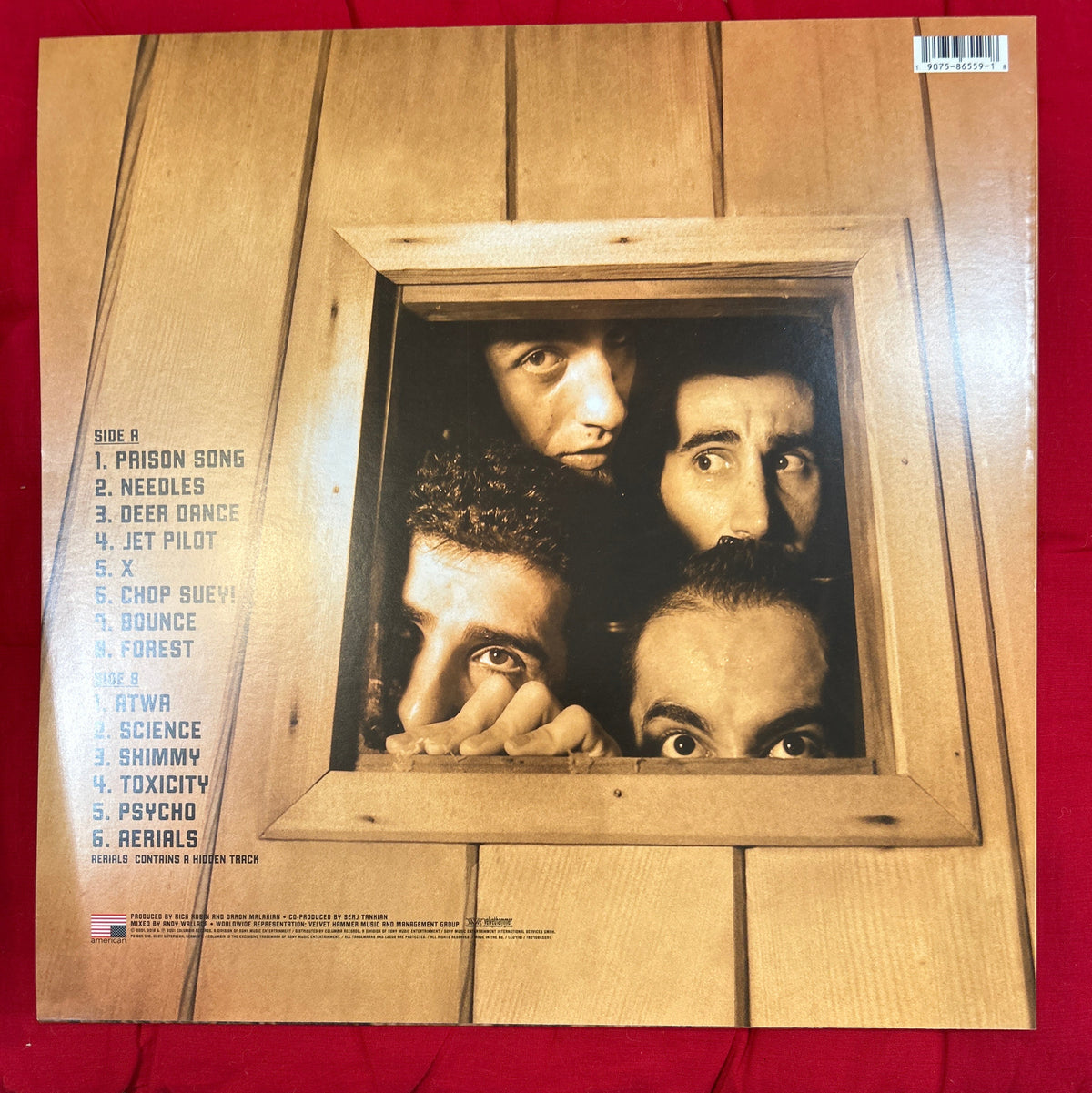 LP System of a Down - Toxicity Neu, versiegelt