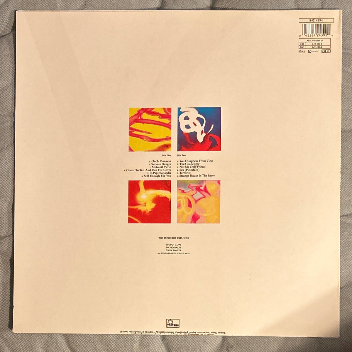 LP The Teardrop Explodes – Everybody Wants To Shag...The Teardrop Explodes 2ª Mano