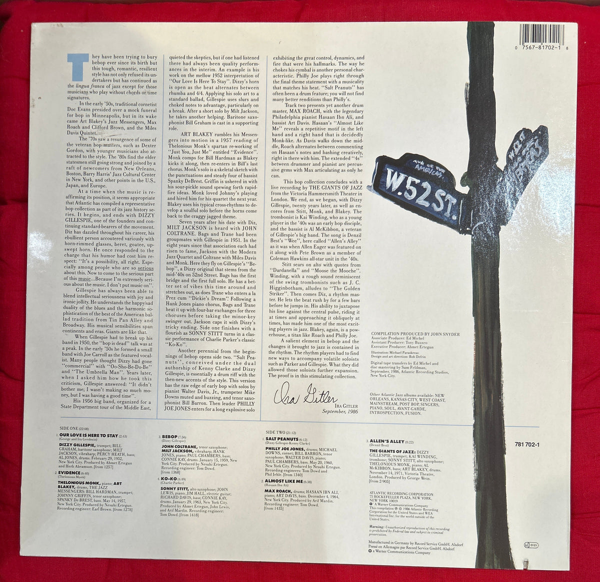 LP V/A – Bebop 2ª Mano