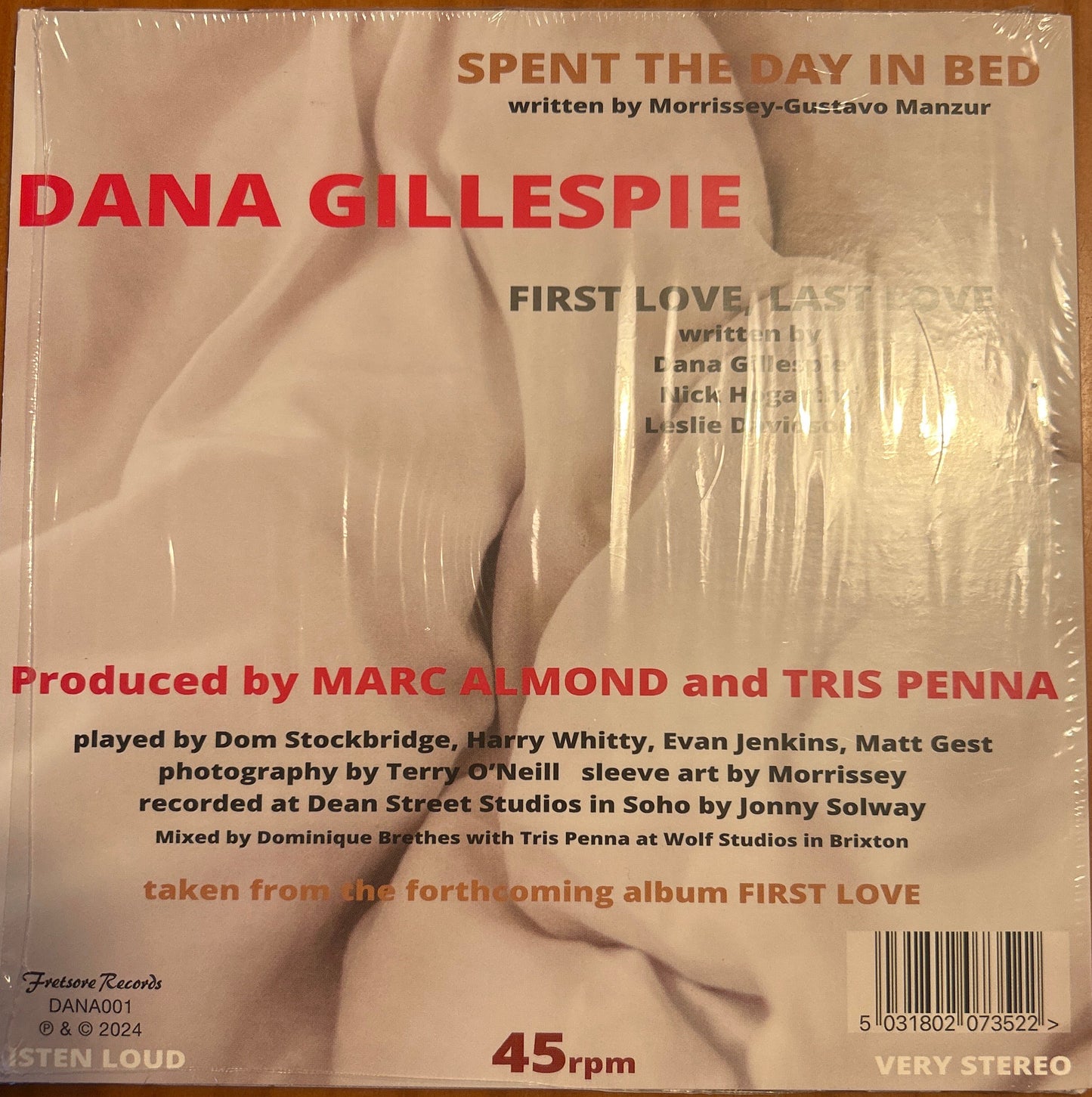 SINGLE Dana Gillespie – Spent The Day In Bed 2ª Mano