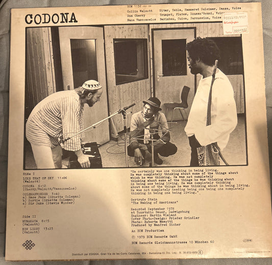 LP Codona – Codona 2ª Mano