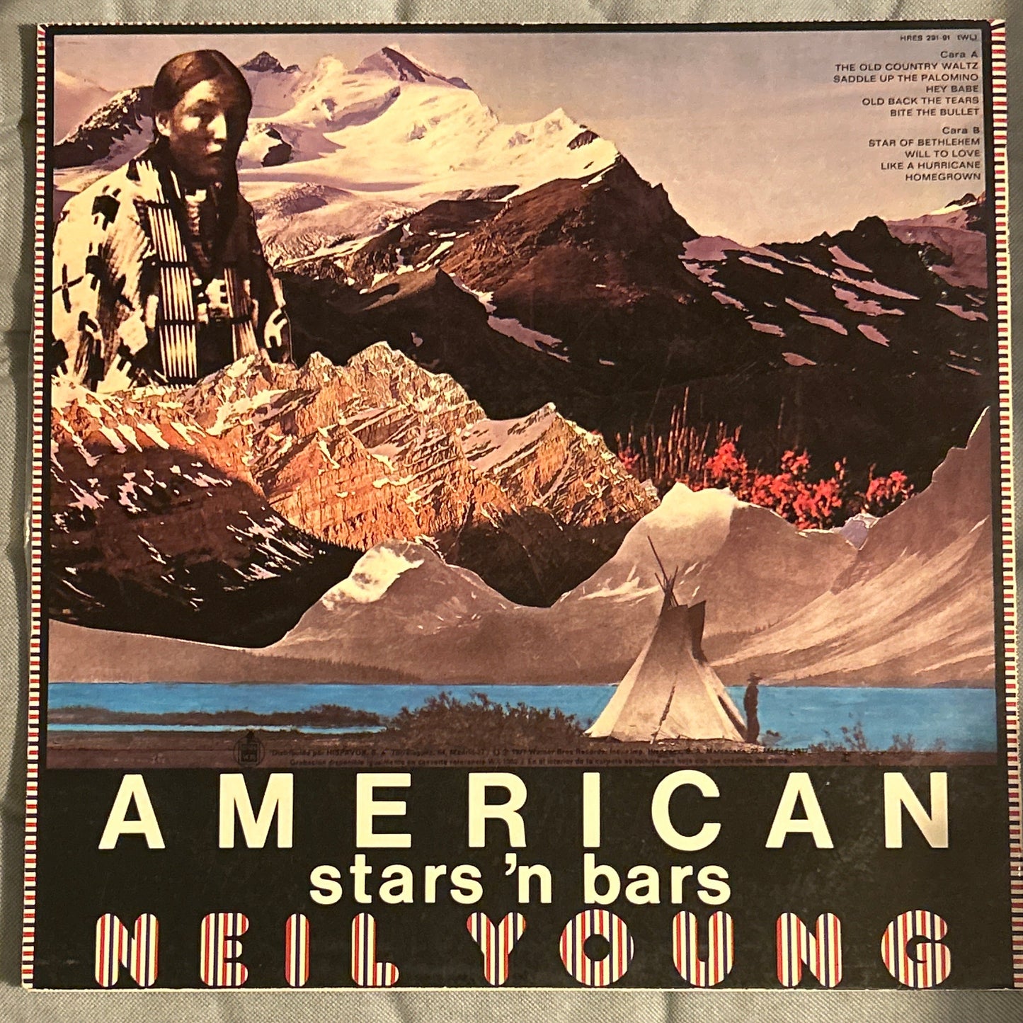 LP Neil Young – American Stars 'N Bars 2ª Mano