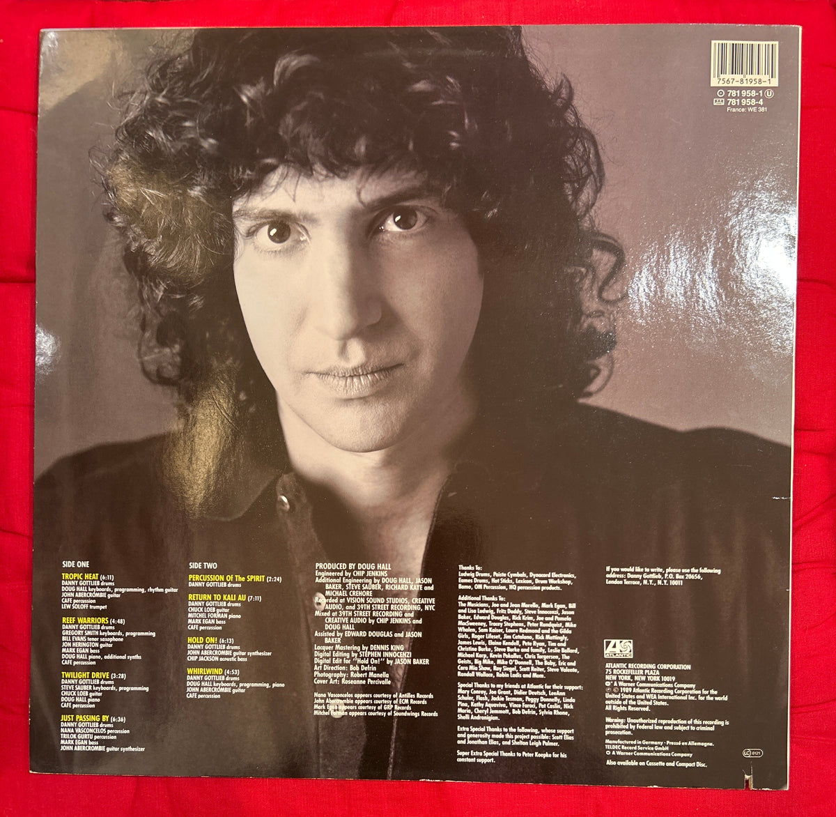 LP Danny Gottlieb – Whirlwind 2ª Mano