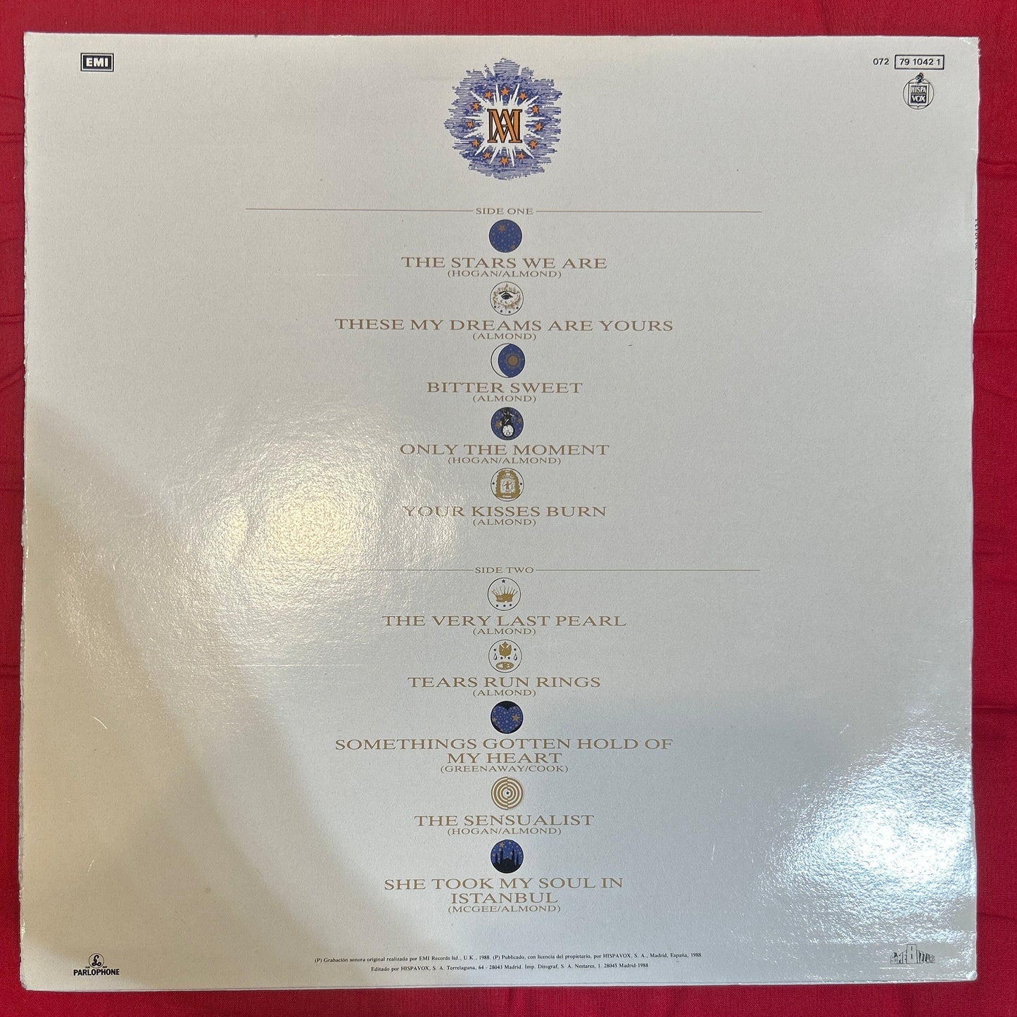 LP Marc Almond – The Stars We Are 2ª Mano