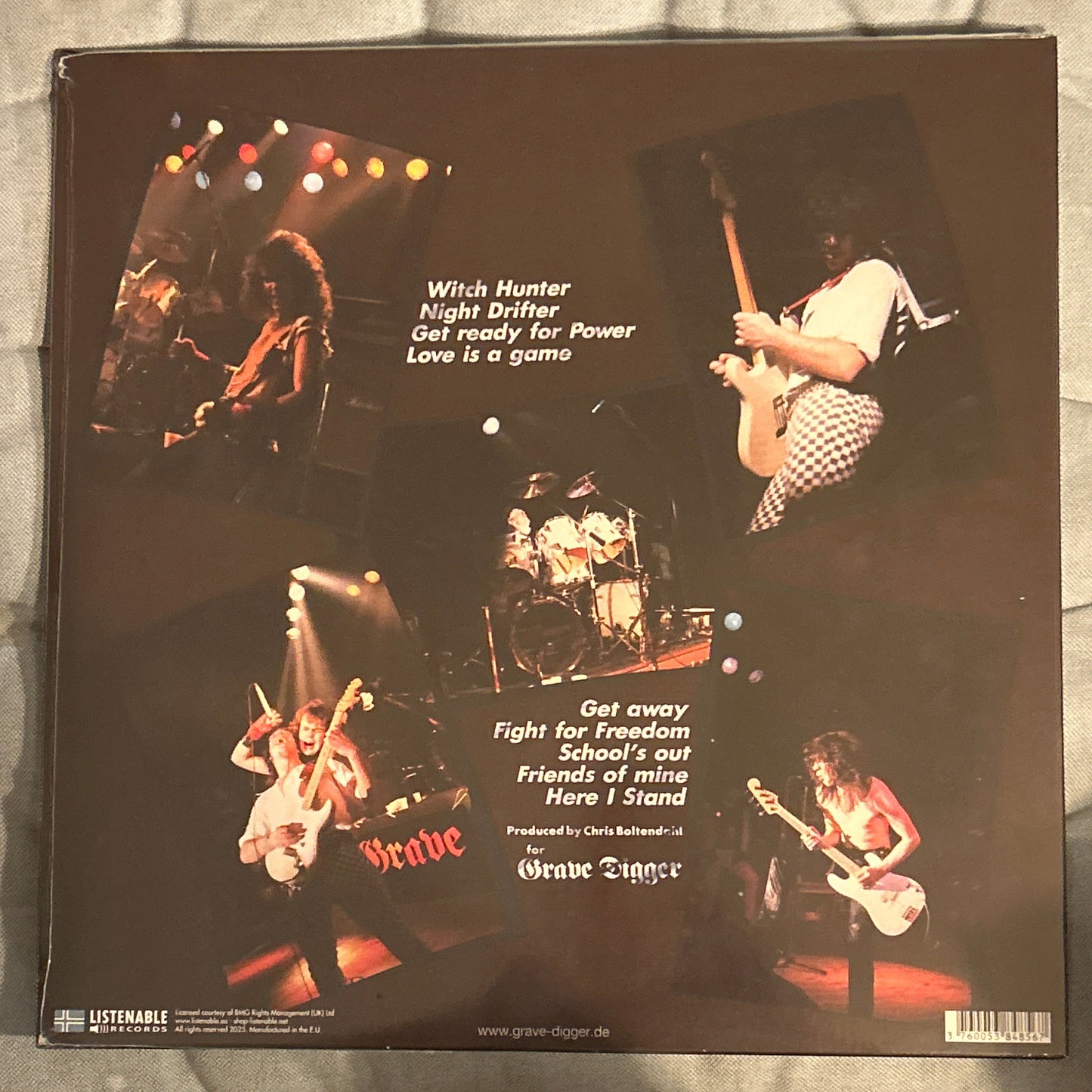 LP Grave Digger – Witch Hunter Nuevo precintado