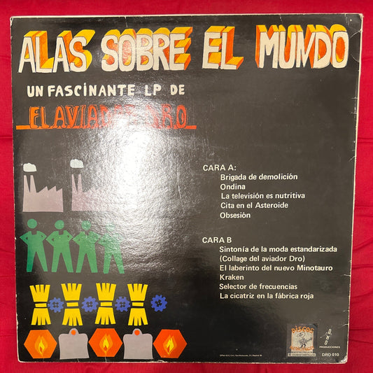 LP El Aviador Dro – Alas Sobre El Mundo 2ª mano