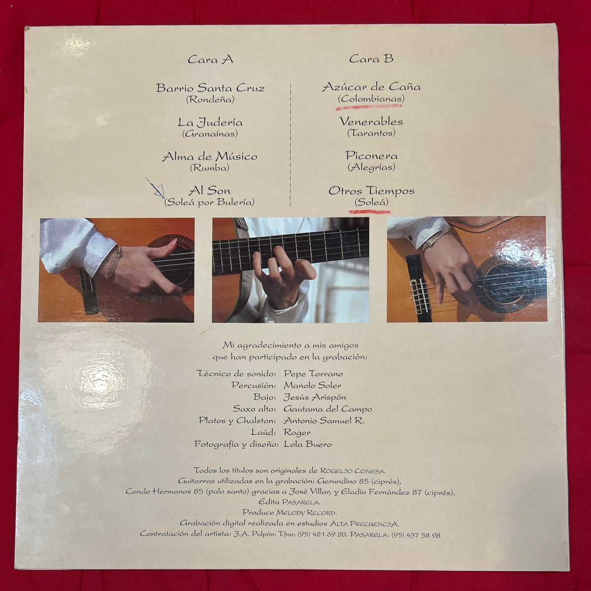 LP Rogelio Conesa – Barrio Santa Cruz 2ª Mano