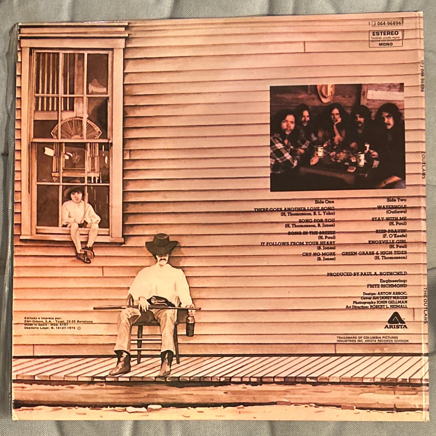 LP The Outlaws* – Outlaws 2ª mano