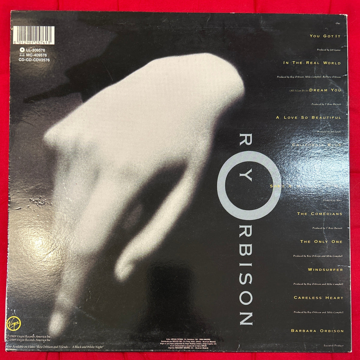 LP Roy Orbison – Mystery Girl 2ª Mano