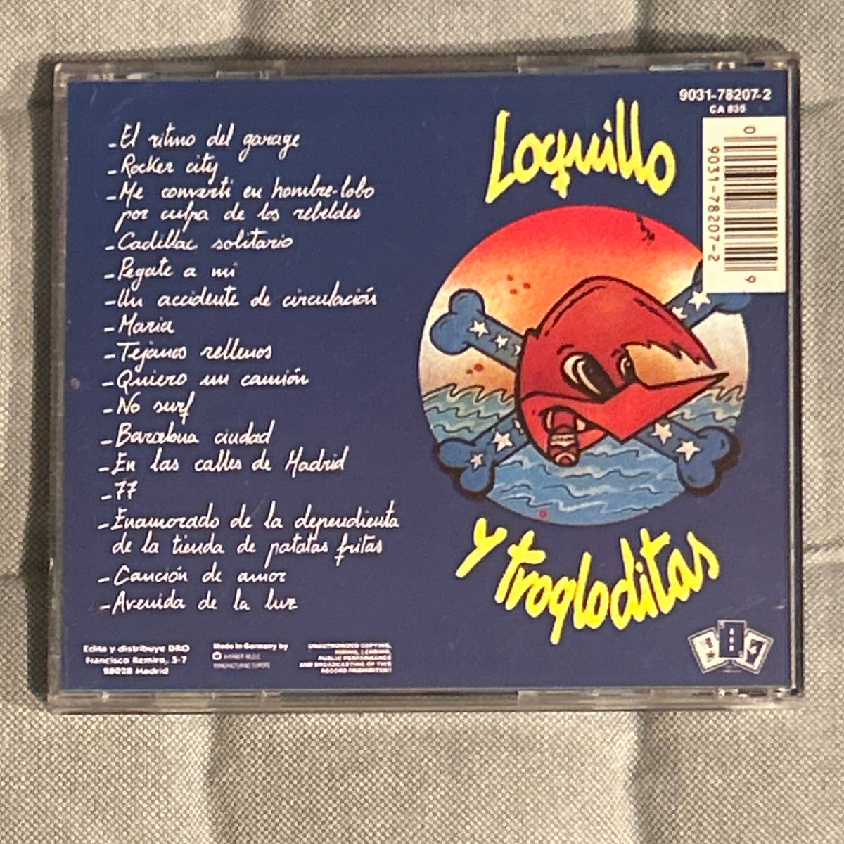 CD Loquillo Y Trogloditas – El Ritmo Del Garage / ¿Dónde Estabas Tú En El 77? 2ª Mano