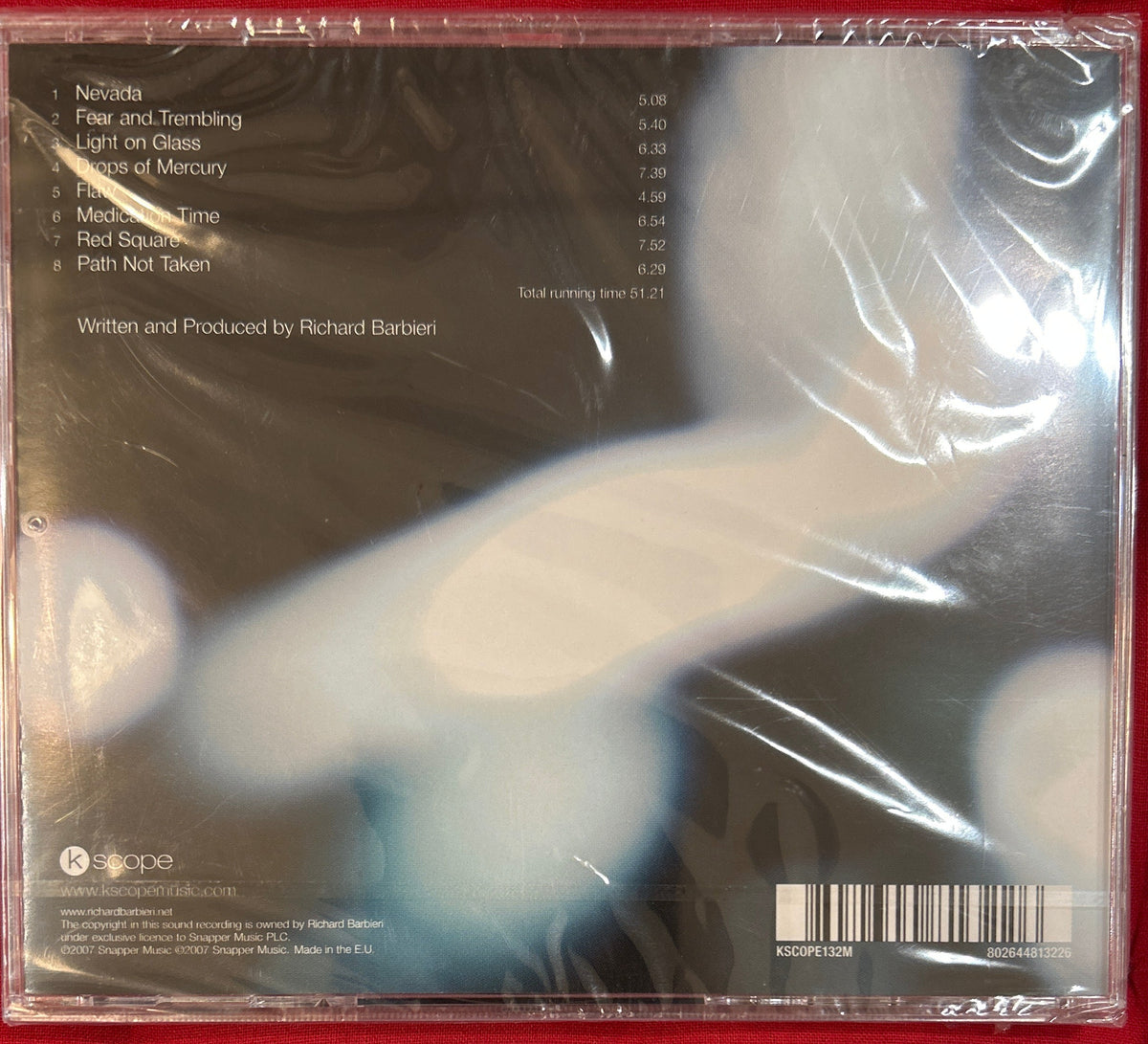 CD Richard Barbieri – Things Buried Nuevo precintado