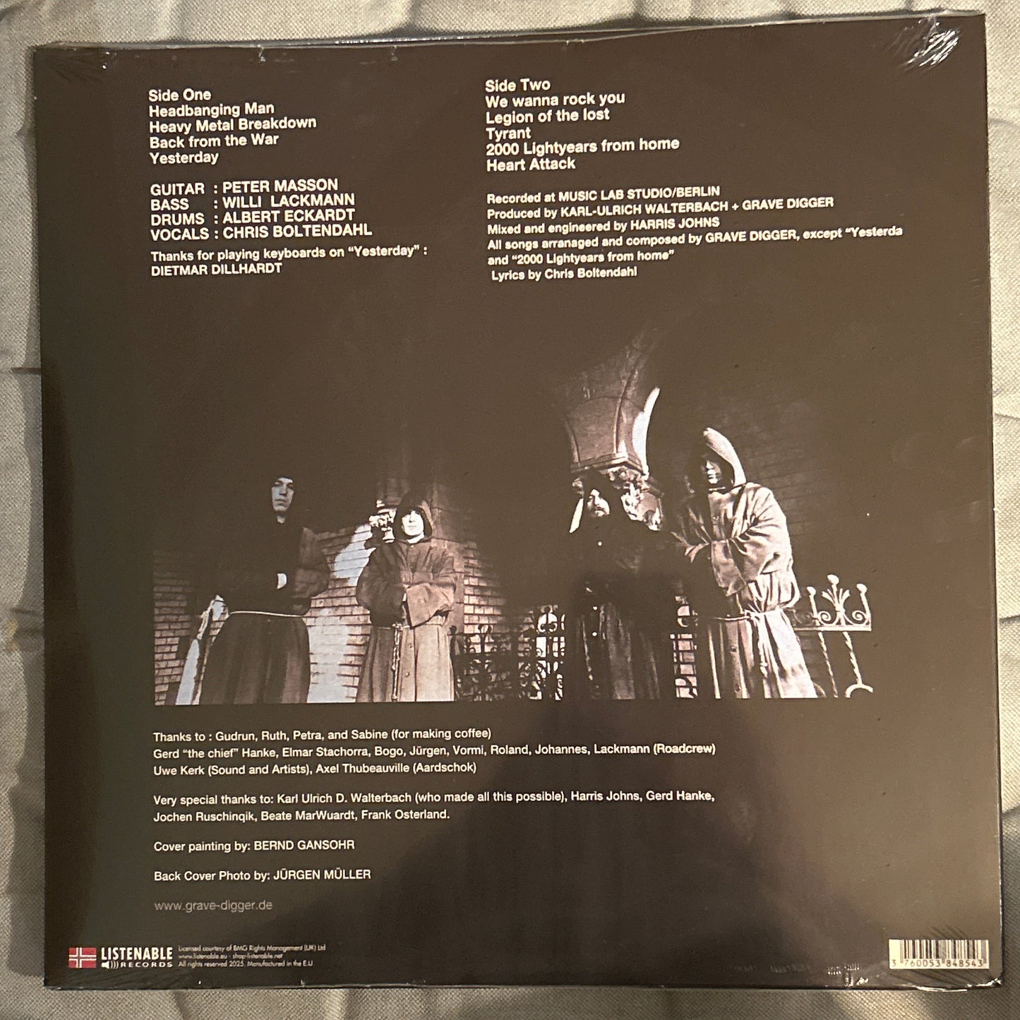 LP Grave Digger – Heavy Metal Breakdown Nuevo precintado