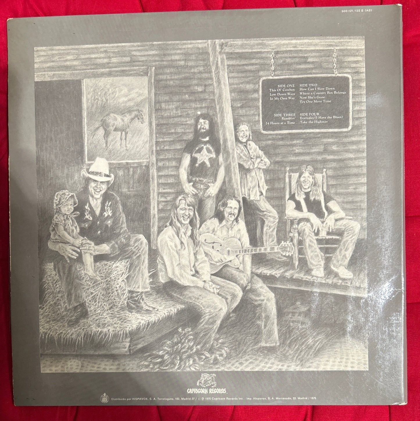 LP The Marshall Tucker Band – Where We All Belong 2ª Mano