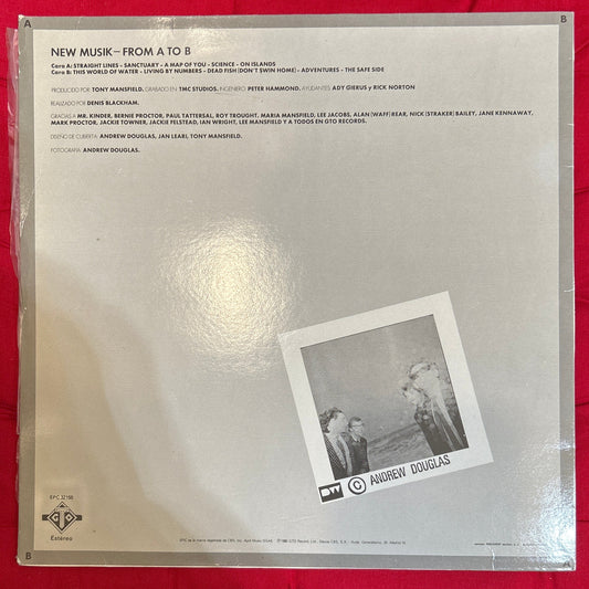 LP New Musik – From A To B 2ª Mano