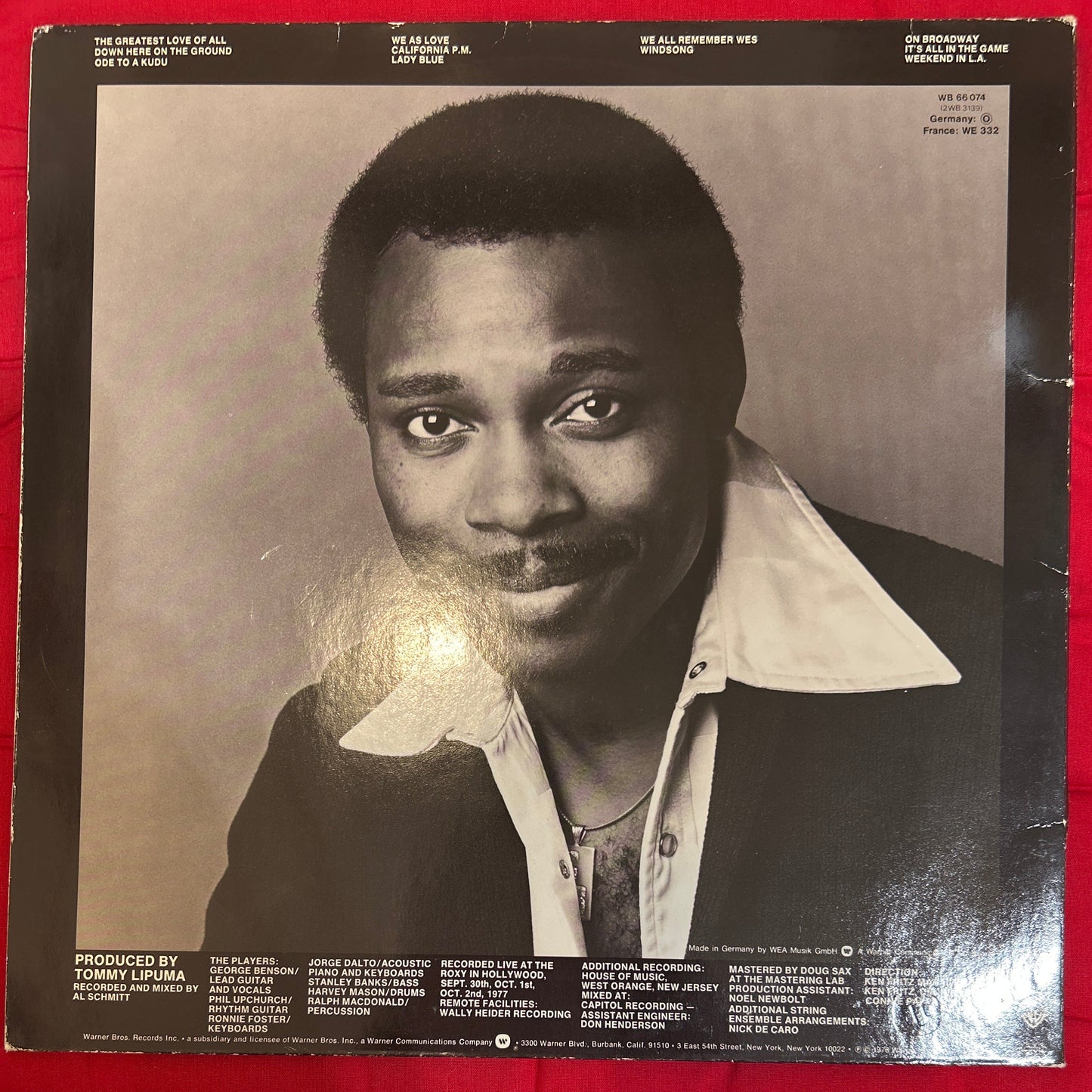 LP George Benson – Weekend In L.A. 2ª Mano