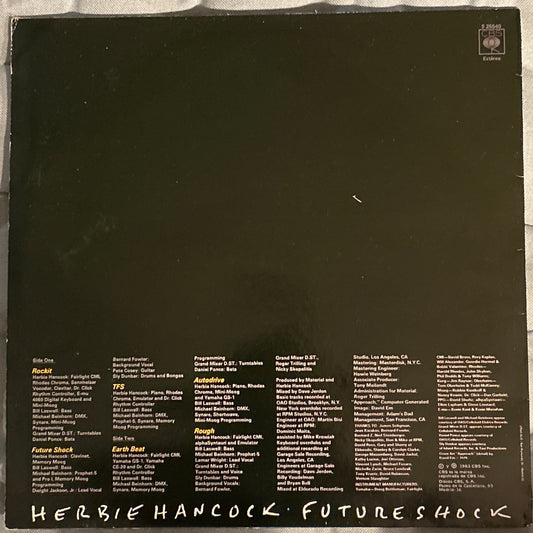 LP Herbie Hancock – Future Shock 2ª Mano