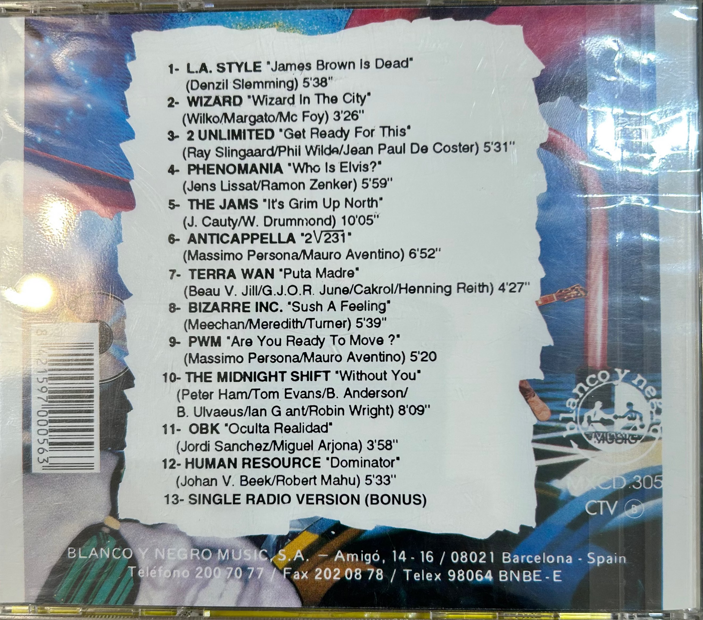 CD V/A – Techno + Makina & Cod d'occasion