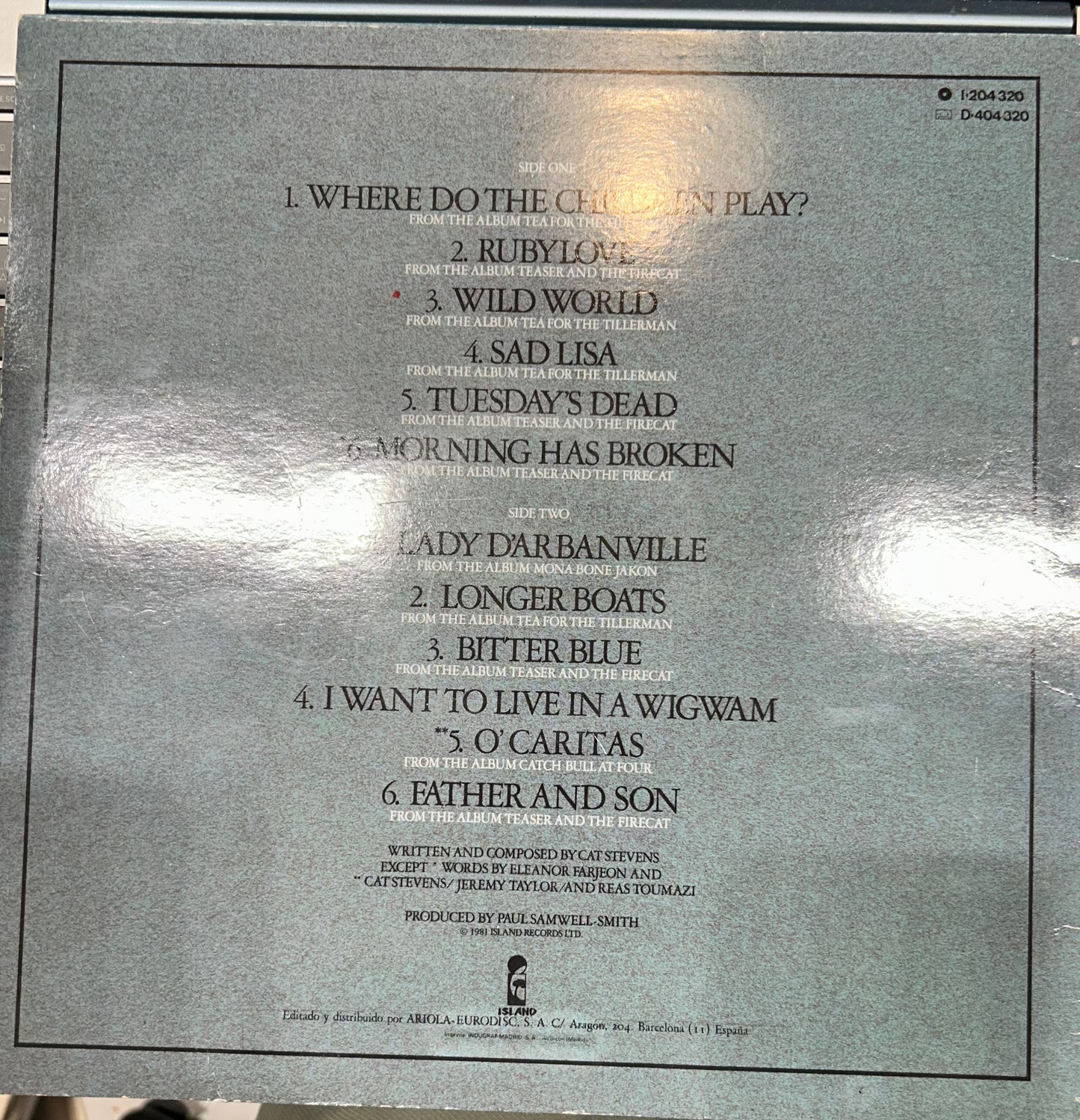LP Cat Stevens – Morning Has Broken Gebraucht (Nur zur Abholung im Laden)