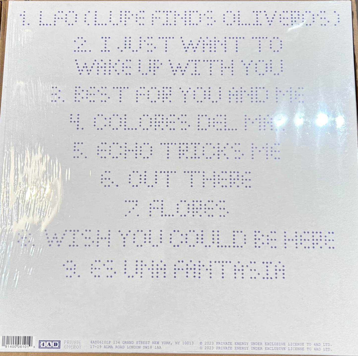 LP Helado Negro – Phasor 2ª mano