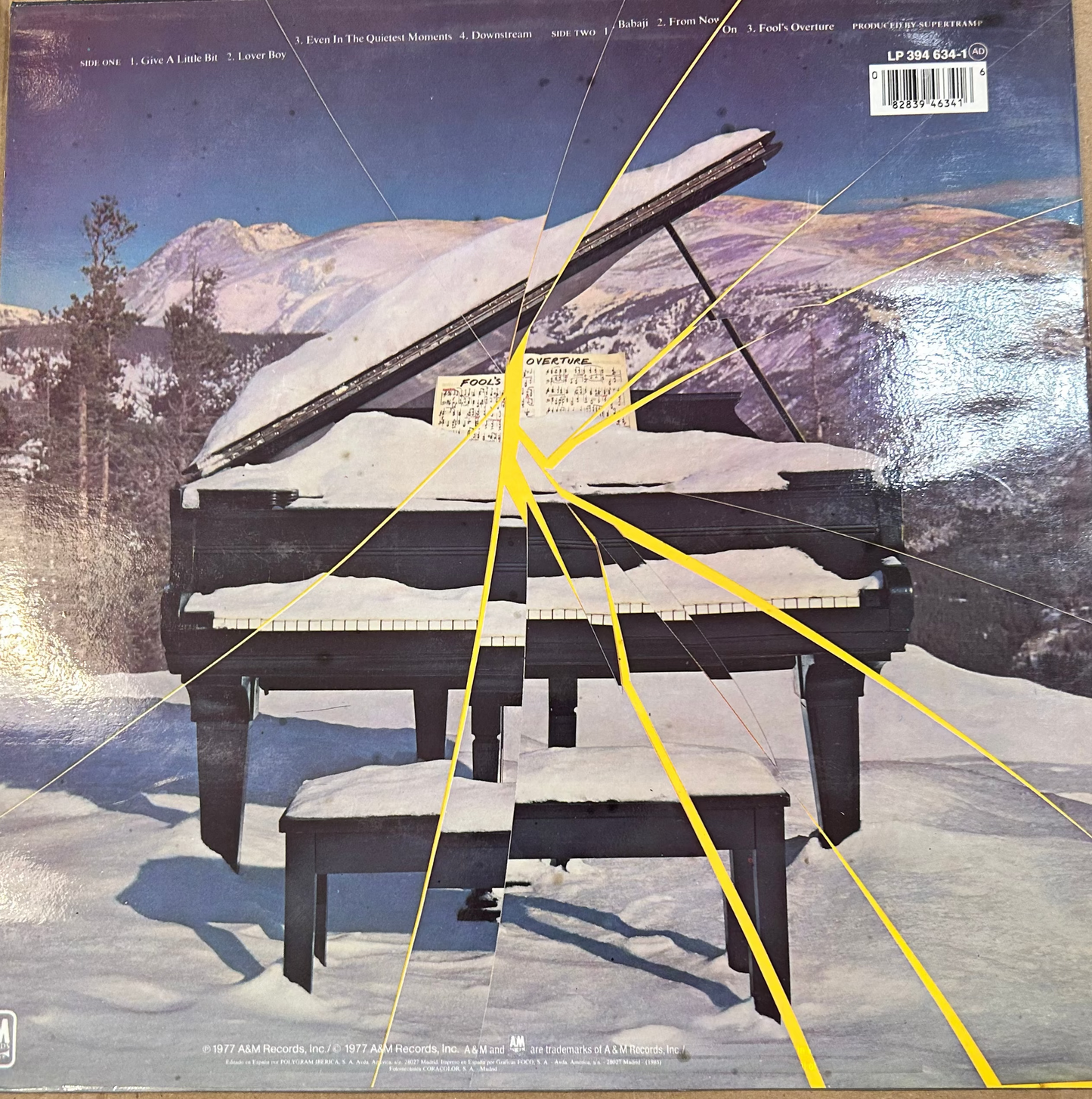 LP Supertramp – Even In The Quietest Moments... gebraucht