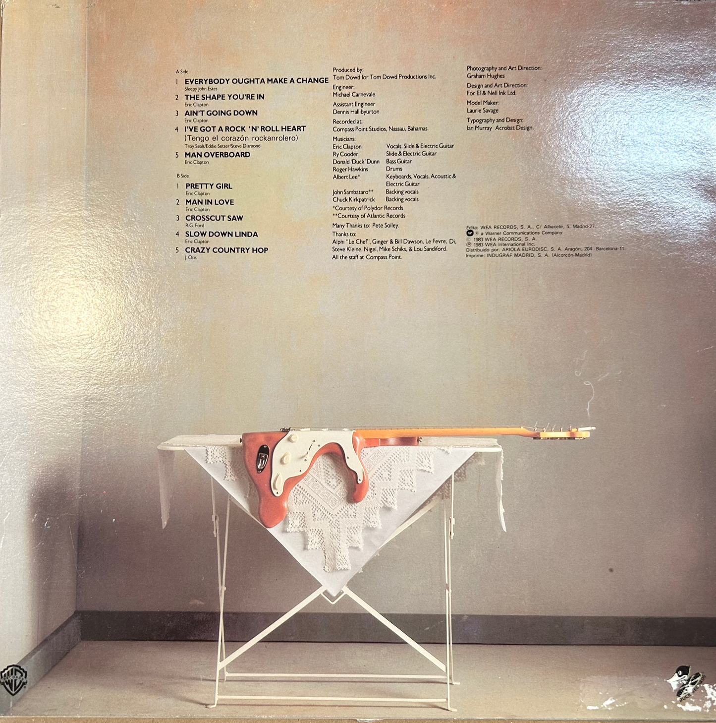 LP Eric Clapton – Money And Cigarettes 2nd Hand