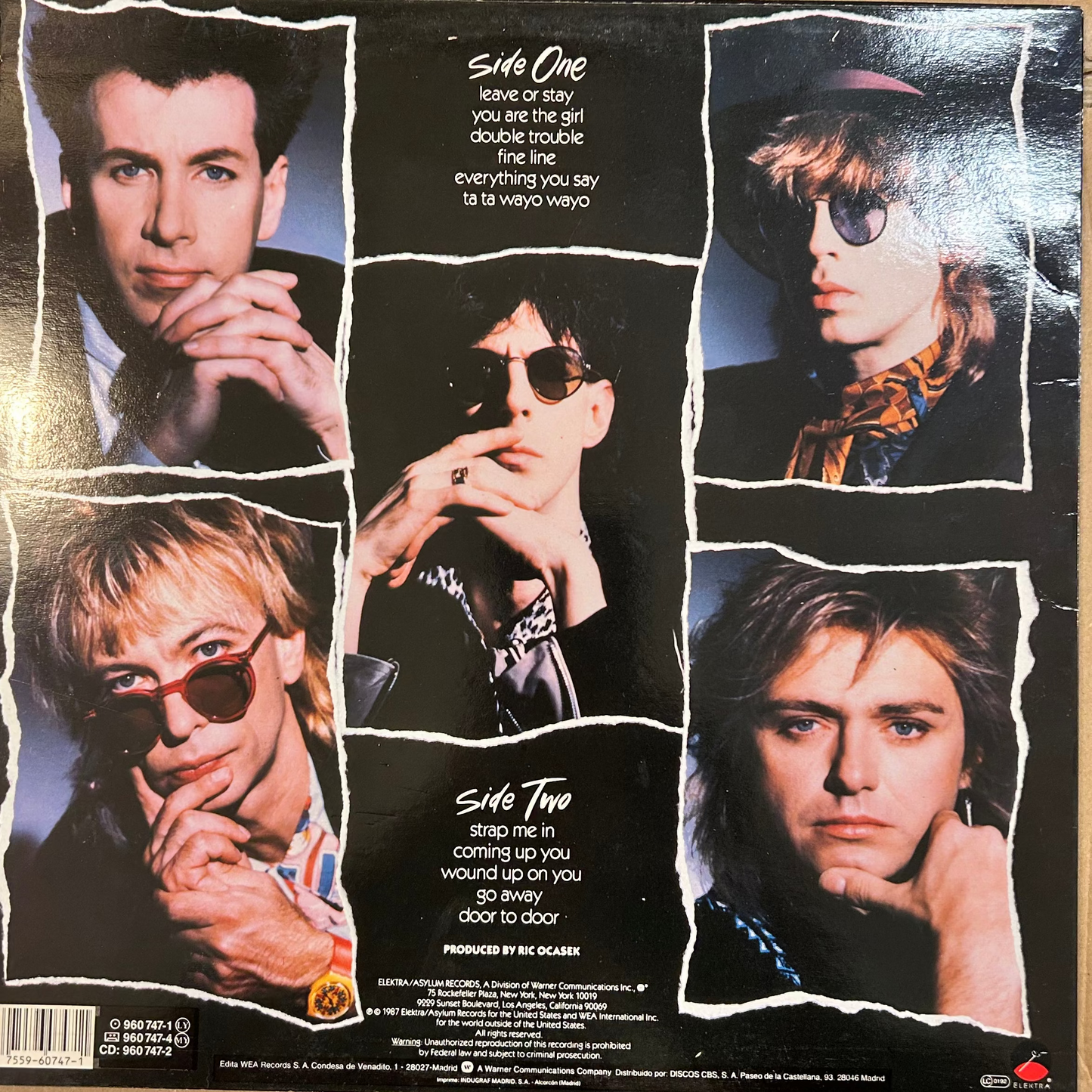 LP The Cars – Door To Door gebraucht