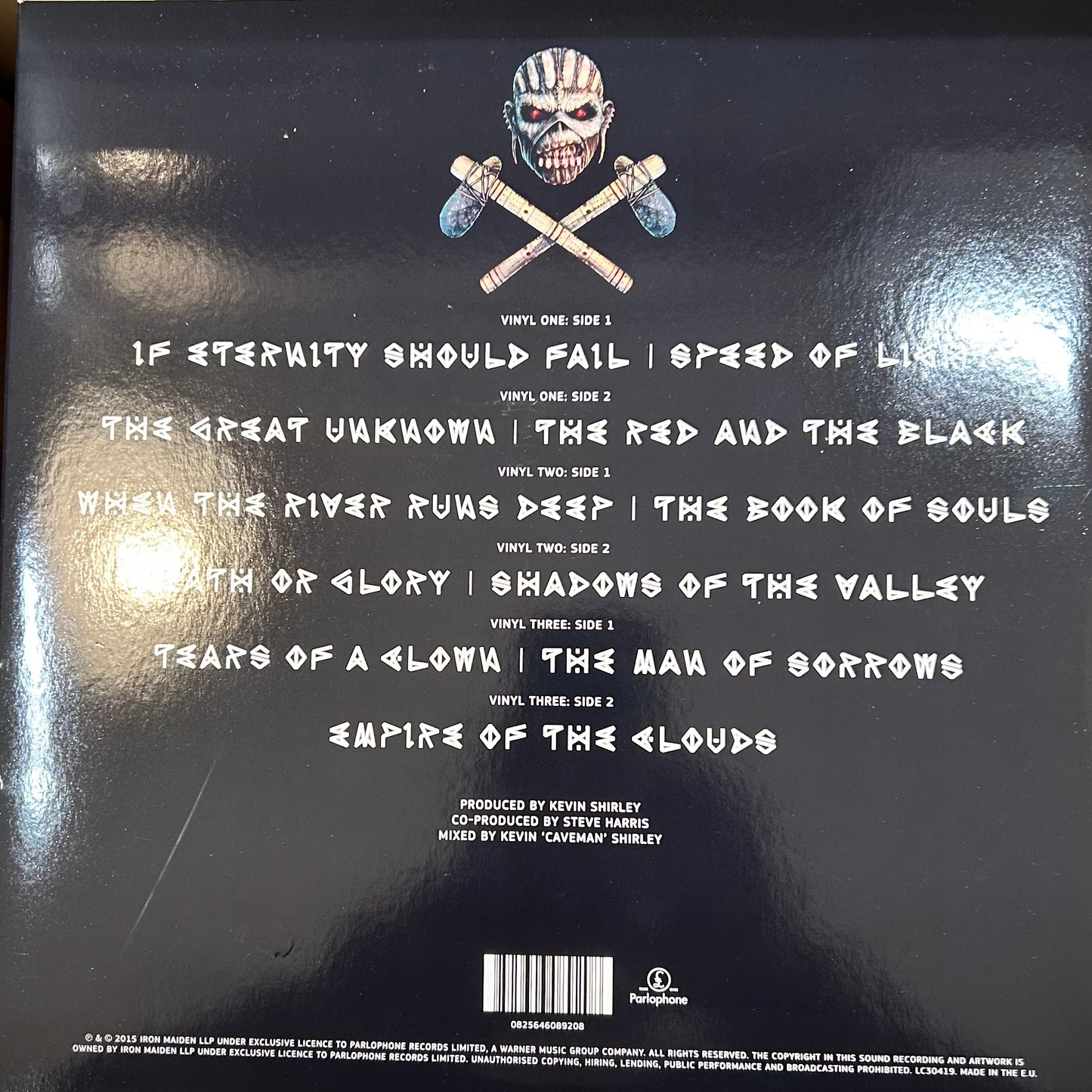 LP Iron Maiden – The Book Of Souls 2ª mano