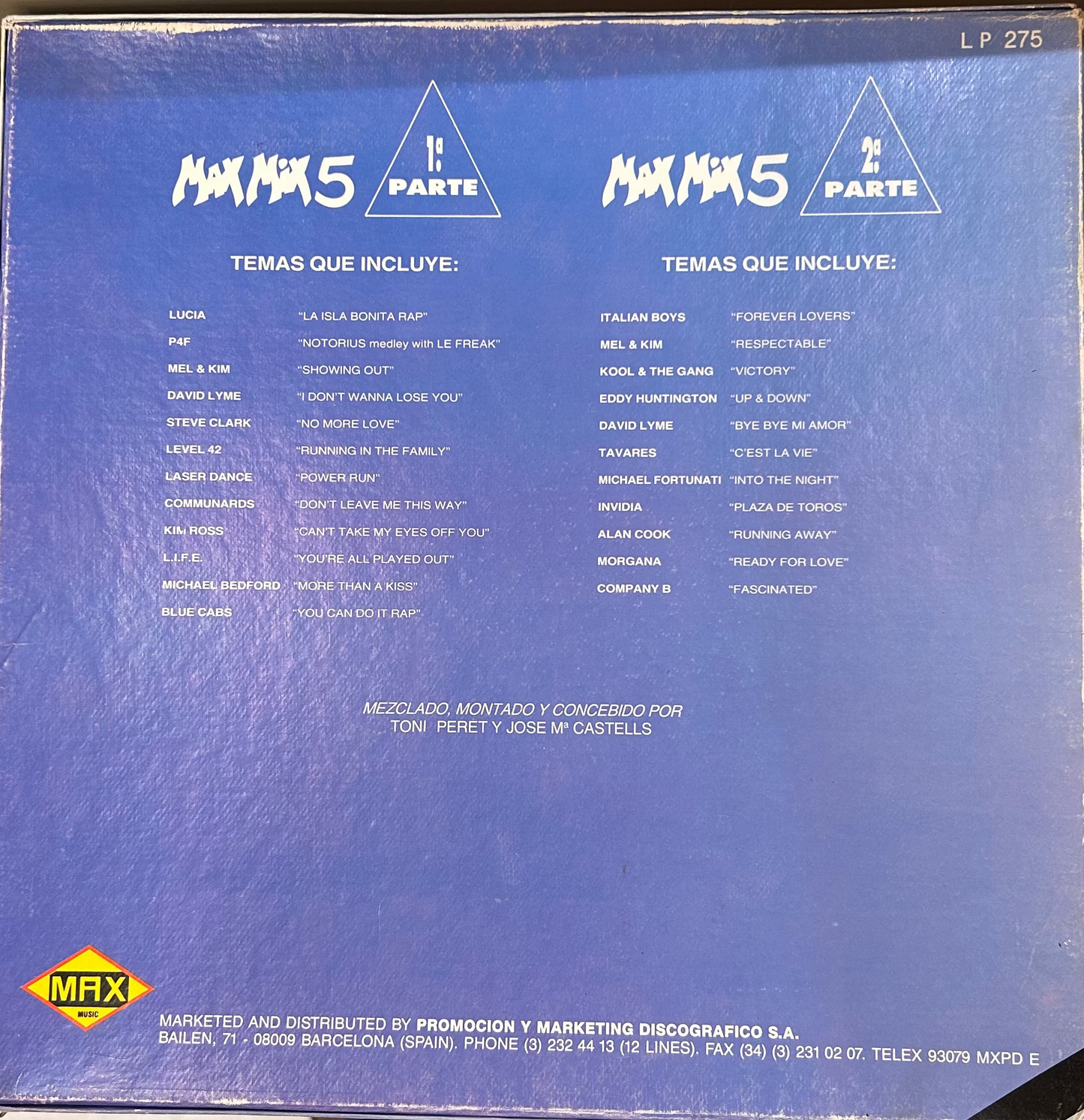 LP V/A – Max Mix 5 (2. Teil) Gebraucht