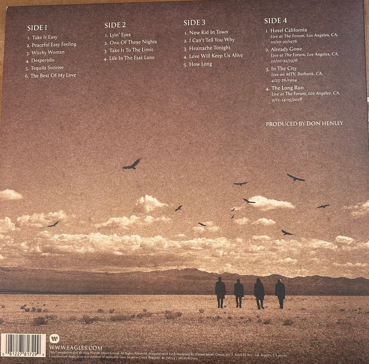 LP Eagles – To The Limit • The Essential Collection gebraucht
