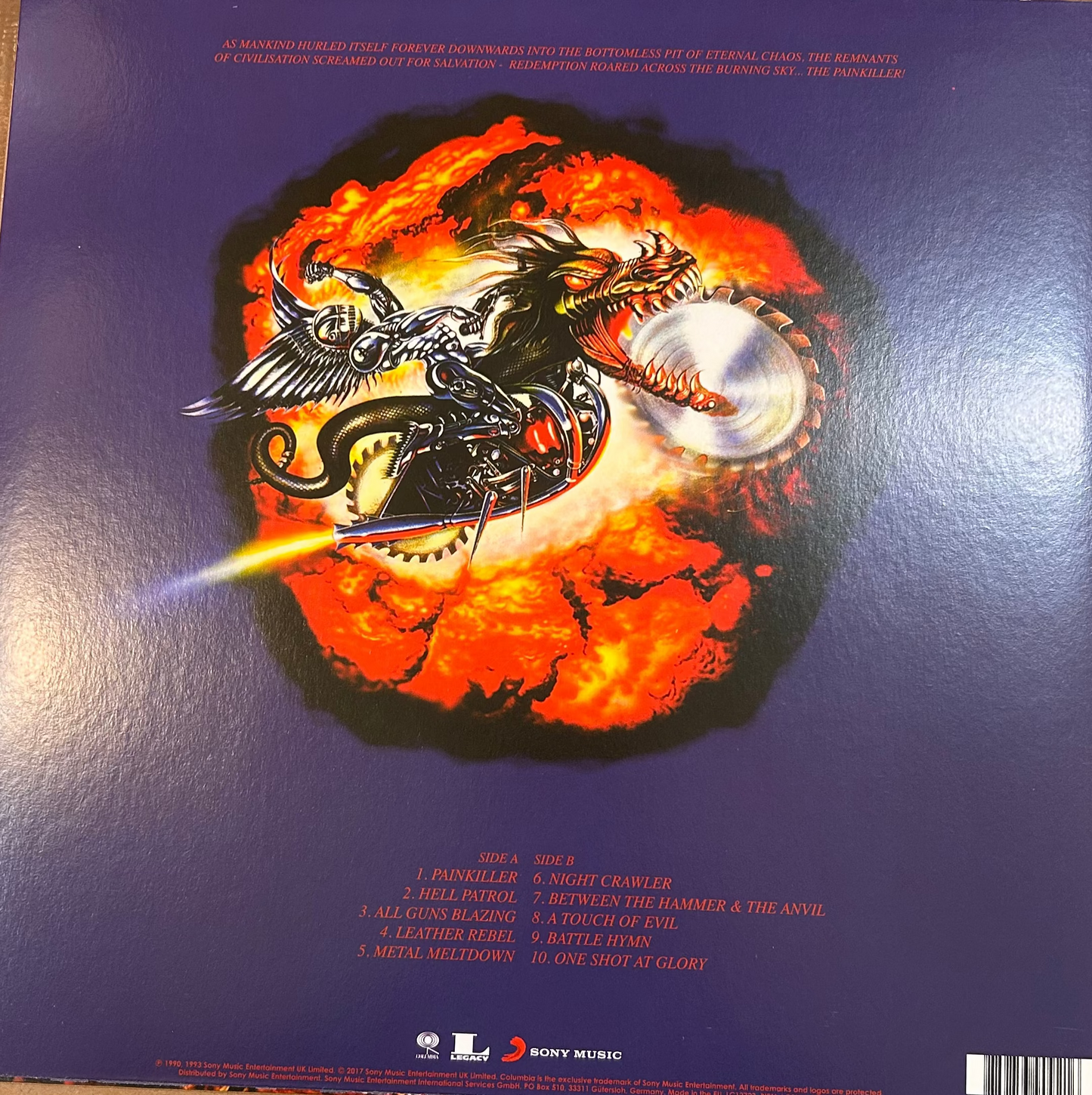 LP Judas Priest - Painkiller gebraucht