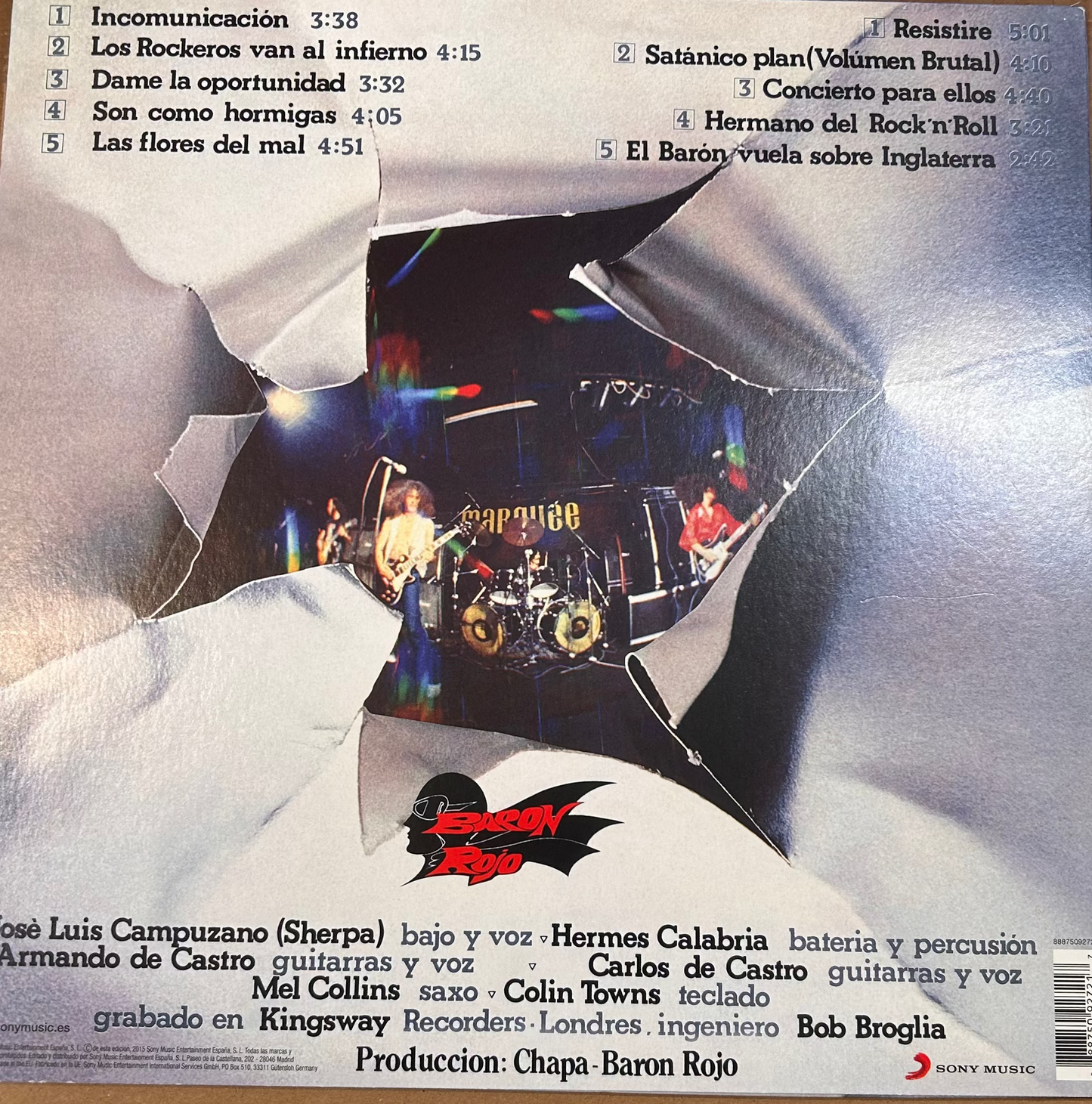 LP Barón Rojo – Volumen Brutal Gebraucht