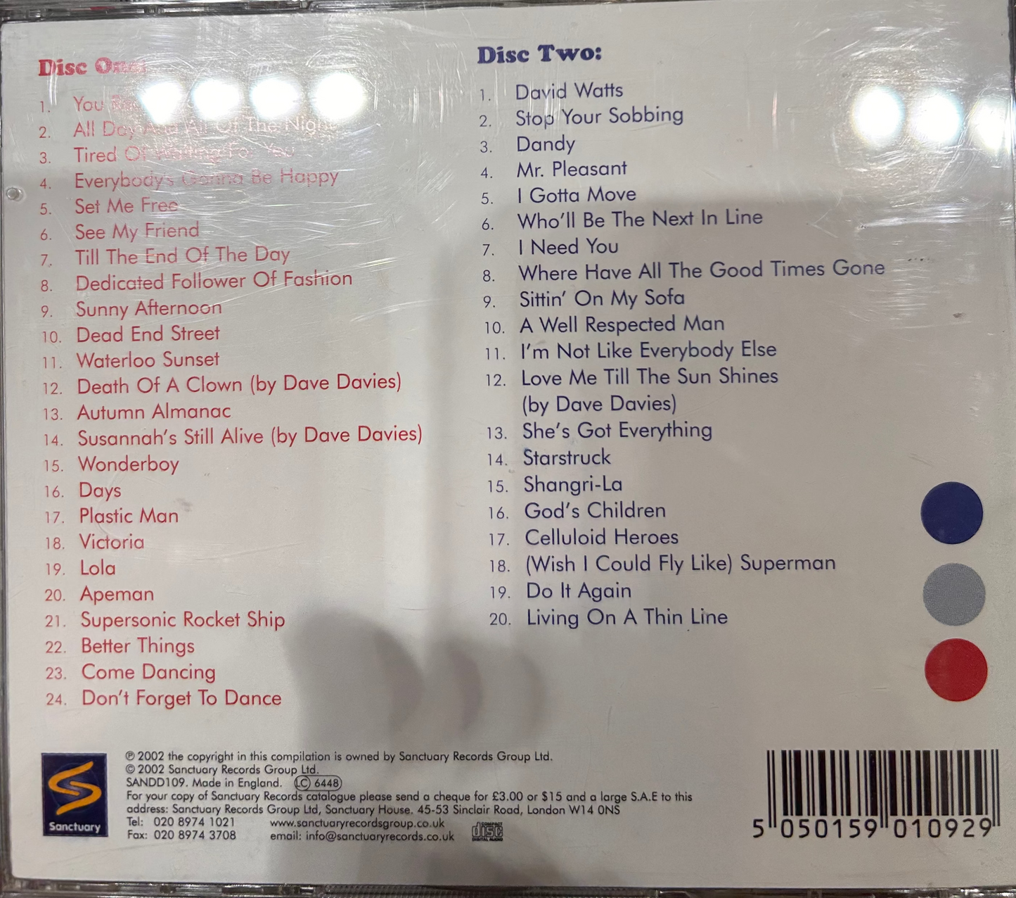 CD Kinks – The Ultimate Collection 2ª mano (Producto exclusivo recogida en tienda)