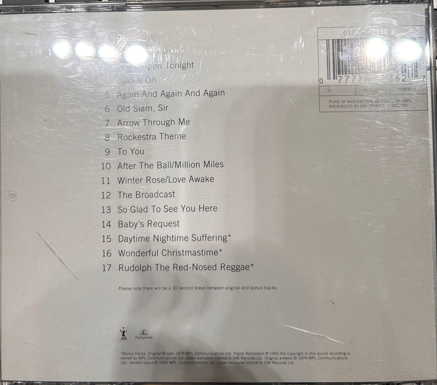 CD Wings – Back To The Egg gebraucht