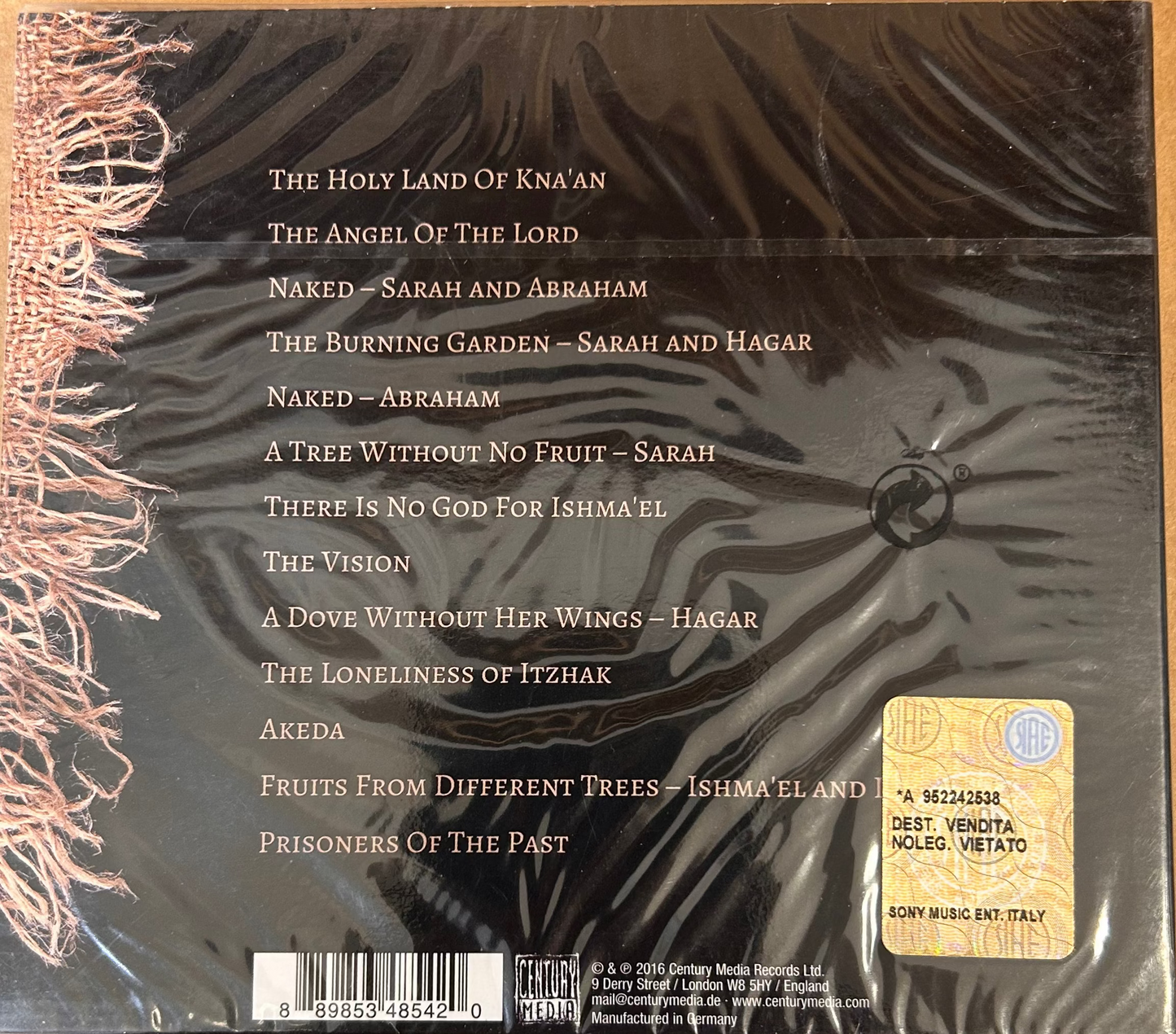 CD Orphaned Land & Amaseffer – Kna'an Nuevo precintado