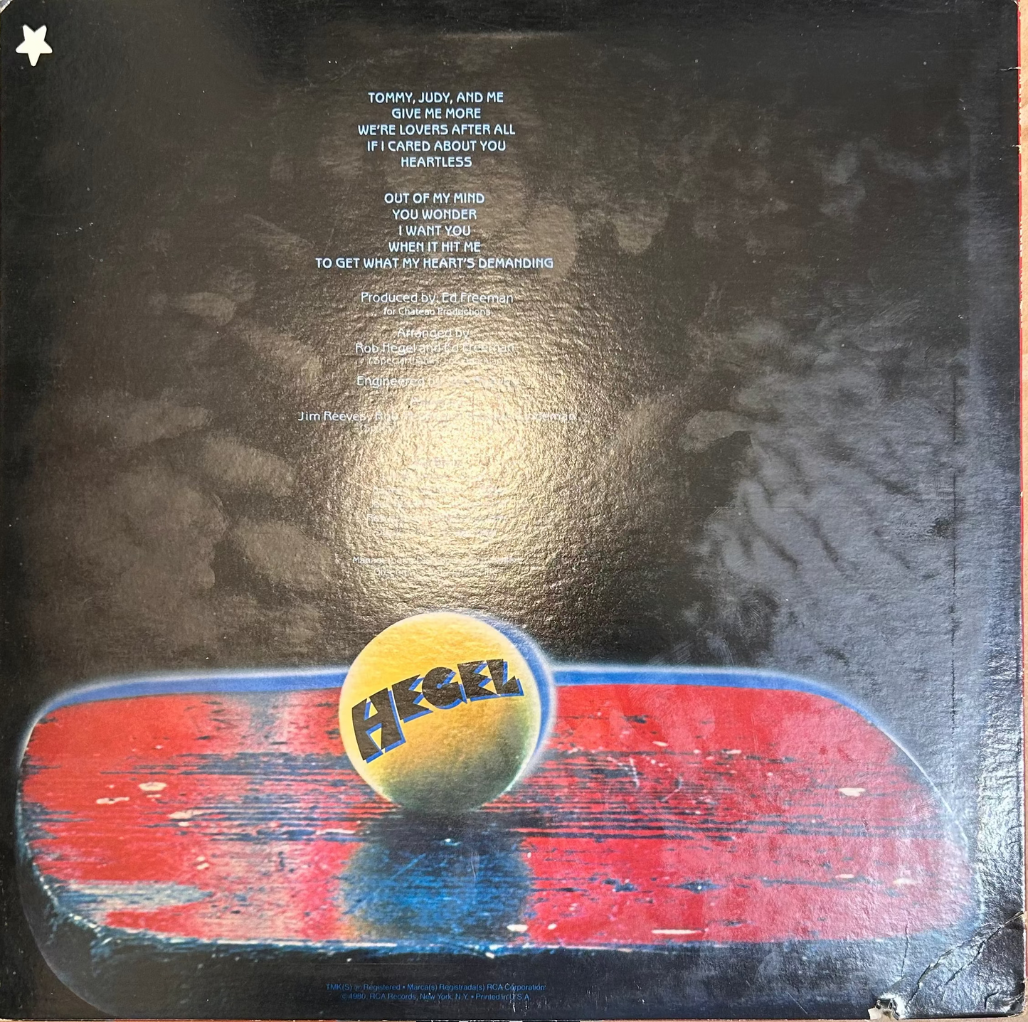 LP Rob Hegel – Hegel 2ª mano (Producto exclusivo recogida en tienda)