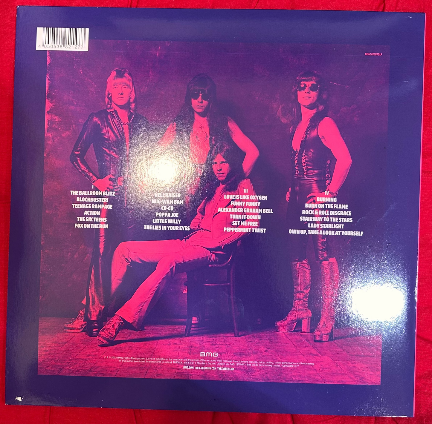 LP Sweet – Greatest Hitz 1969-1978 Herkunft Gebraucht