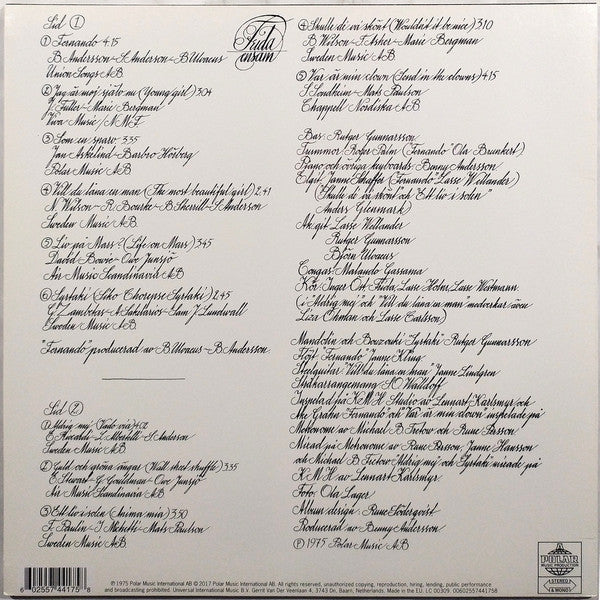 LP Anni-Frid Lyngstad – Frida Ensam Nuevo precintado