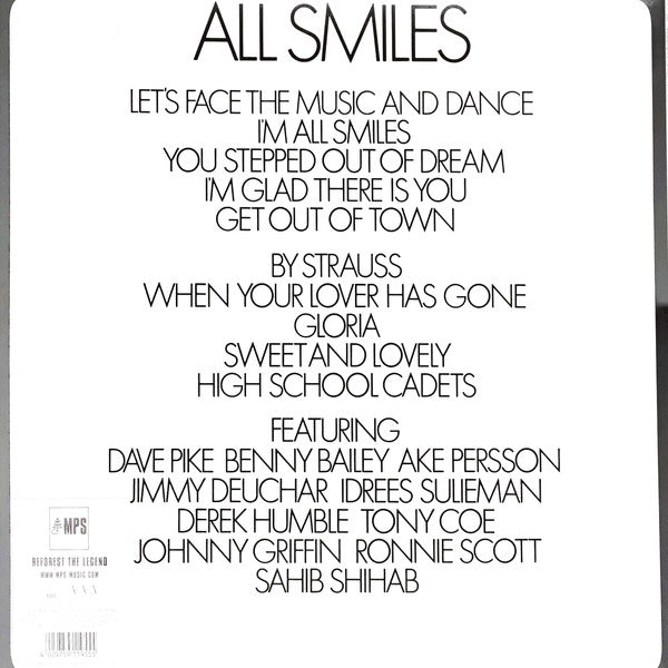 LP The Kenny Clarke Francy Boland Big Band – All Smiles Nuevo precintado