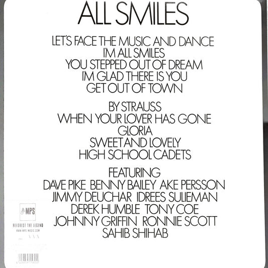 LP The Kenny Clarke Francy Boland Big Band – All Smiles Nuevo precintado