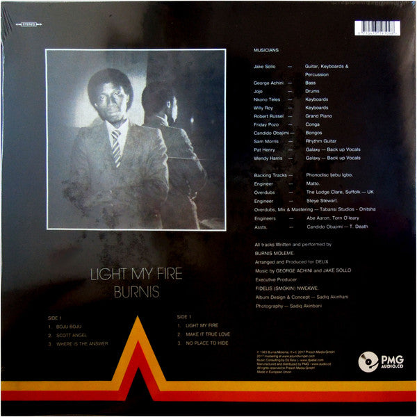 LP Burnis – Light My Fire Nuevo precintado