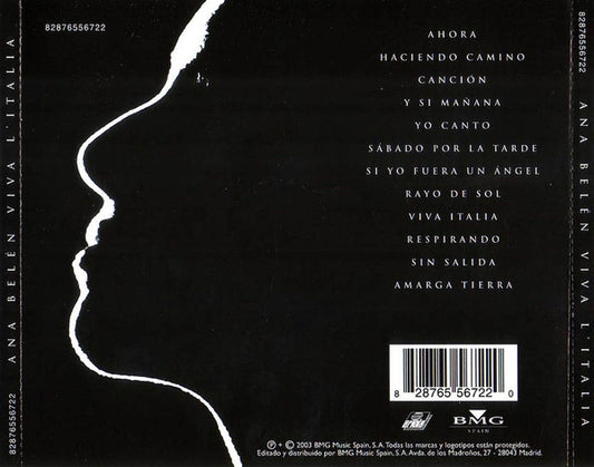CD Ana Belén – Viva L'Italia 2ª Mano