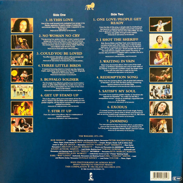 LP Bob Marley & The Wailers - Legend - The Best Of Bob Marley And The Wailers Nuevo precintado