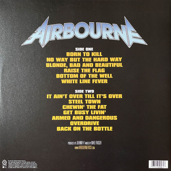 LP Airbourne – No Guts. No Glory Nuevo precintado
