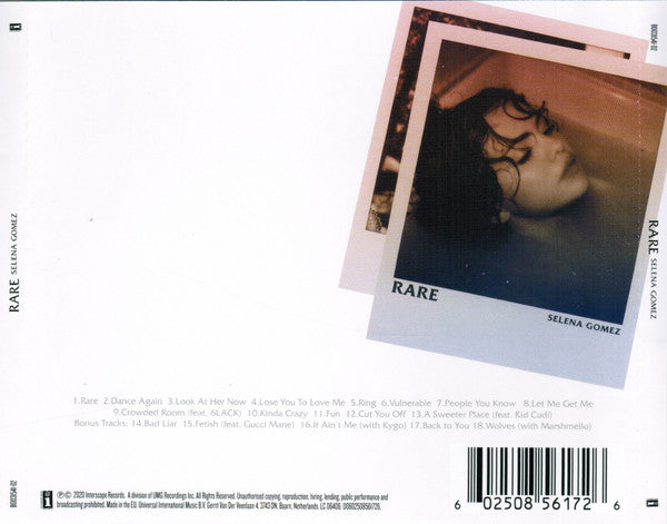 CD Selena Gomez – Rare 2ª Mano