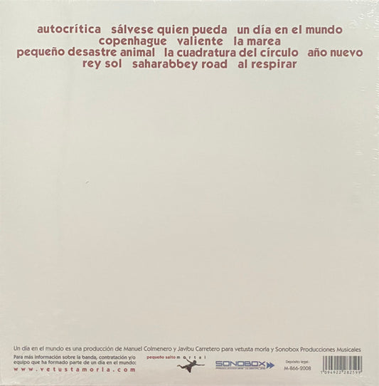 LP Vetusta Morla – Un Dia En El Mundo Nuevo precintado
