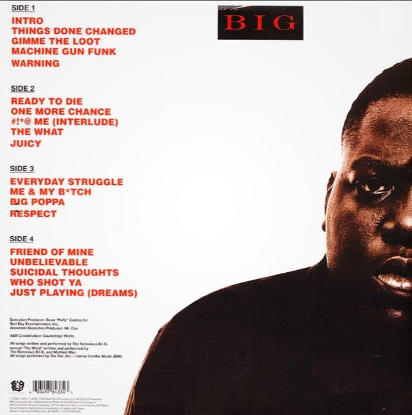 LP The Notorious Big - Ready to die Neuf sous blister