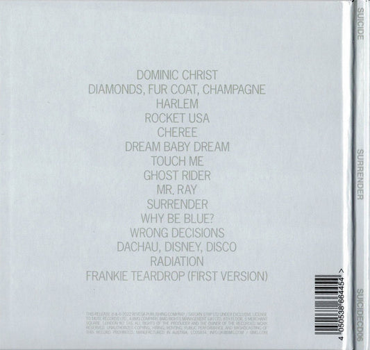 CD Suicide – Surrender Nuevo precintado